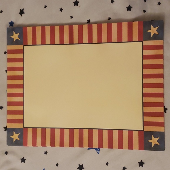 Free! (With Purchase) Hallmark Designer Computer Paper- Vintage Patriotic Stars - Picture 3 of 8